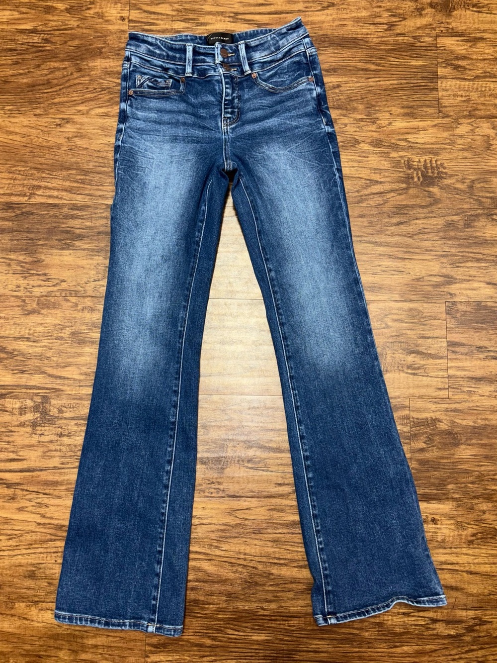 Buckle Black Fit No. 75 Bootcut Jeans Size 25x34